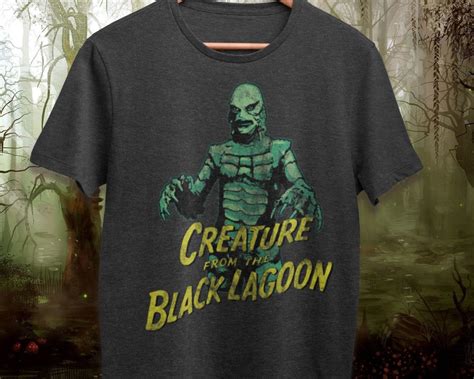 creature black lagoon shirt|Creature From The Black Lagoon T.